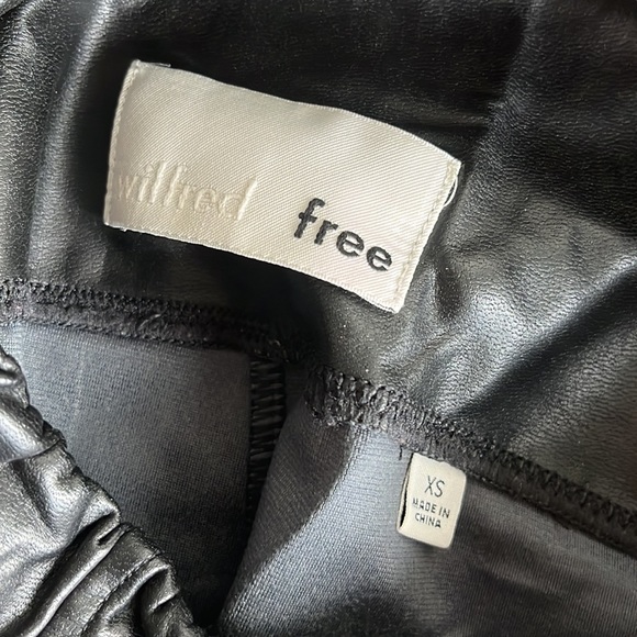 Daria XS Wilfred Leather leggings - Picture 3 of 3